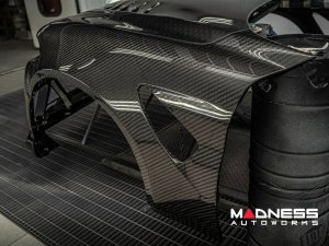 Alfa Romeo Giulia Quadrifoglio GTAm Conversion Kit by PariS'5 GaraGe - Complete Kit - Carbon Fiber Alfa Romeo Giulia Quadrifoglio GTAm Conversion Kit by PariS'5 GaraGe - Complete Kit - Carbon Fiber